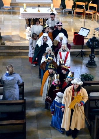 Sternsinger ökumänischer Gottesdienst Unterdürrbach 2025